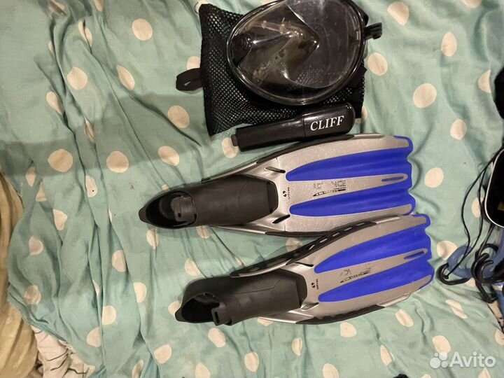 Маска и ласты