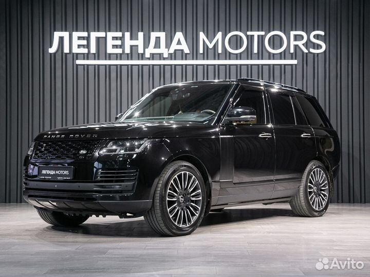 Land Rover Range Rover 4.4 AT, 2018, 136 320 км