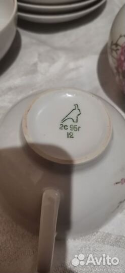 Сервиз чайный Дулевский фарфор, 1995 год