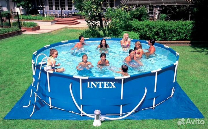 Каркасный бассейн Intex 457x122 см