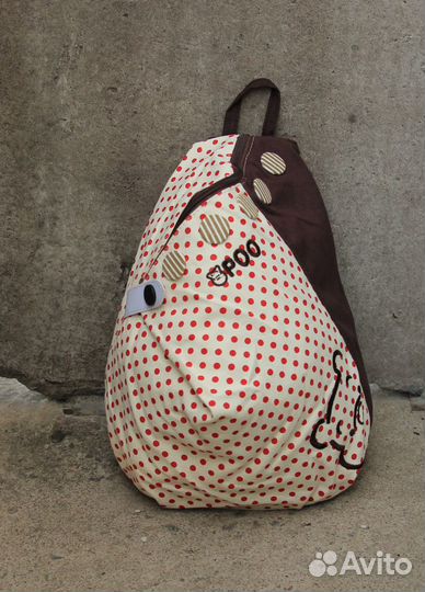 Рюкзак женский холщовый