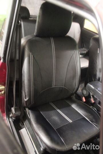 Чехлы на сидения экокожа на передние сидения
