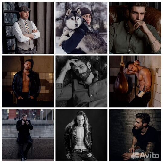 Мужской фотограф