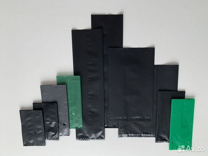 Пакет для рассады 8x8x25 черный, 1,3 л с перфораци