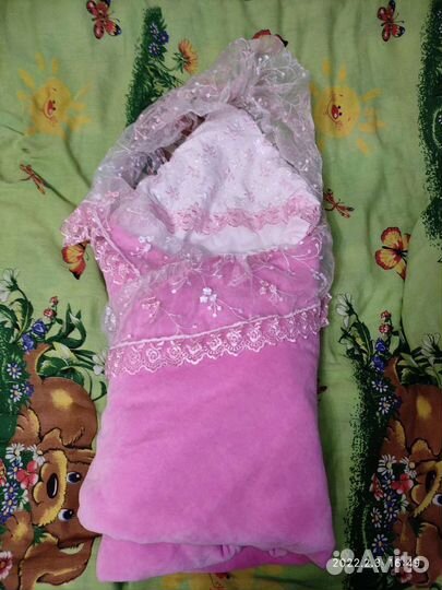 Конверт одеяло на выписку