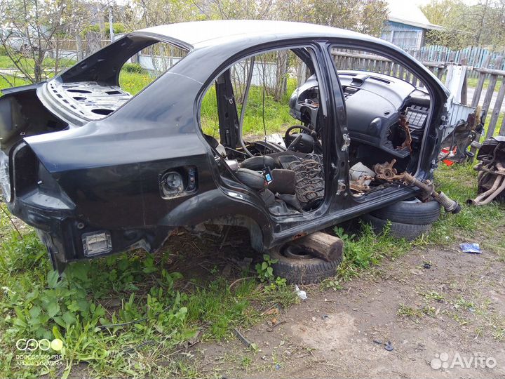 Кузов по частям шевроле Авео т250