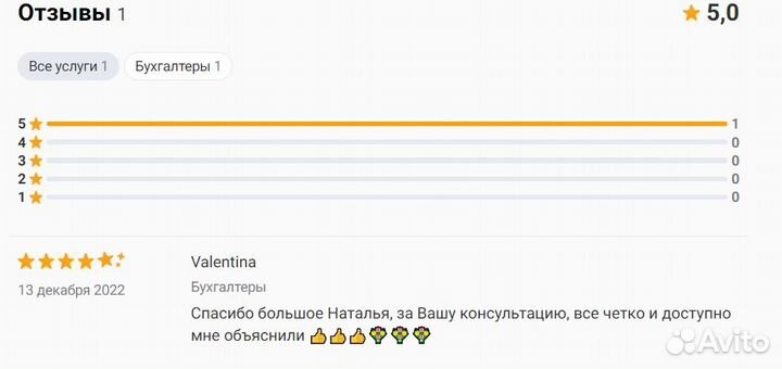 Услуги бухгалтера для малого бизнеса