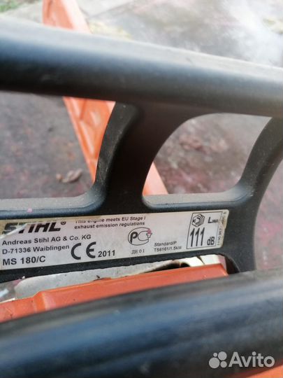 Бензопила штиль 180 бу