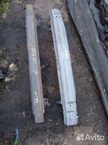 Skoda Fabia передний усилитель бампера