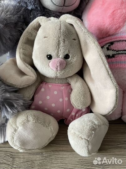 Детские игрушки мишка зайка уточка