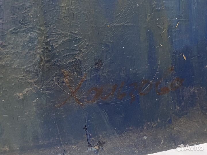 Картина маслом пейзаж