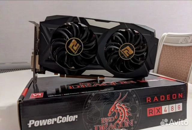 Rx 480 8gb powercolor купить в Москве | Электроника | Авито