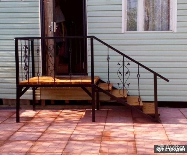 Уличная лестница для крыльца, лестница к дому улич