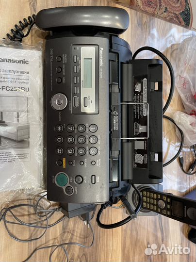 Телефон факс panasonic KX-FC258RU