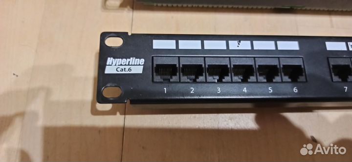 Патч-панель Hiperline 19 на 48, 24, 16 портов