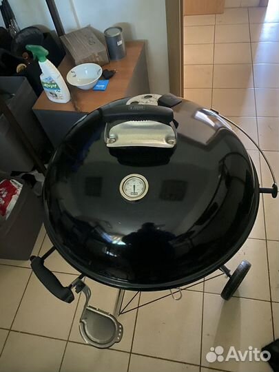 Угольный гриль weber бу 1 мес