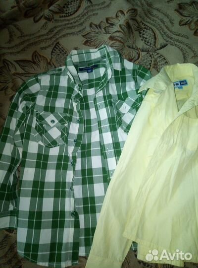 Рубашка для мальчика 128