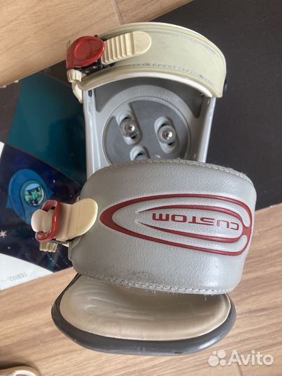 Сноуборд burton 147 см с креплениями и Чехол