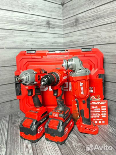 Aobalong 3в1 шуруповерт+ушм+гайковерт