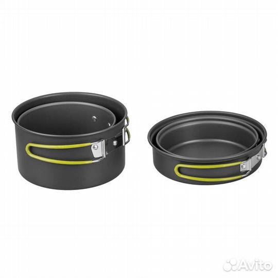 Набор посуды анодированный алюминий campsor-301