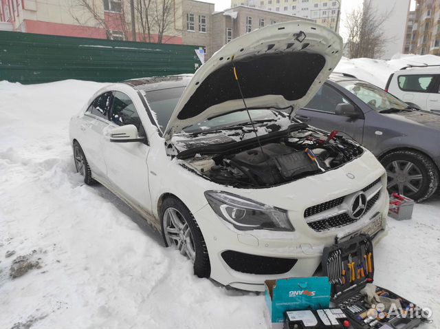 Аккумулятор 80ah AGM на Mercedes Benz CLA