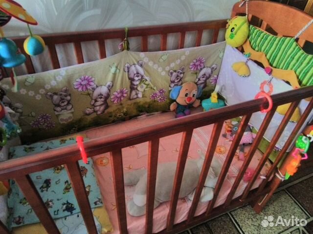 Детская кроватка Лель с маятником