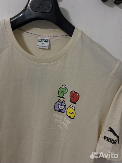 Футболка Puma L свободные новые оригинал