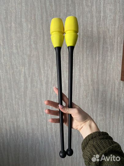 Булавы для художественной гимнастки 45см