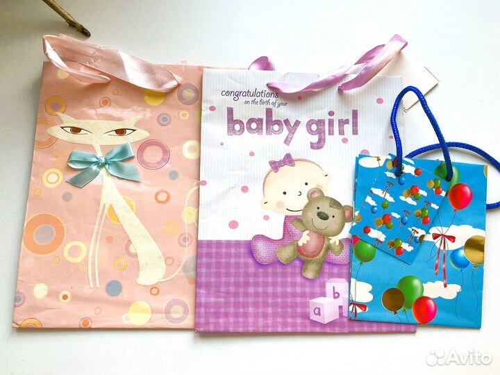 Пакеты подарочные