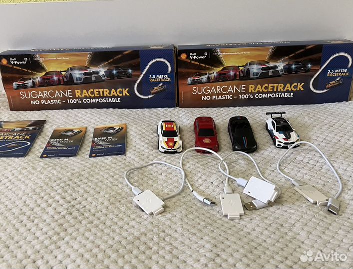 Гоночный трек с машинками shell