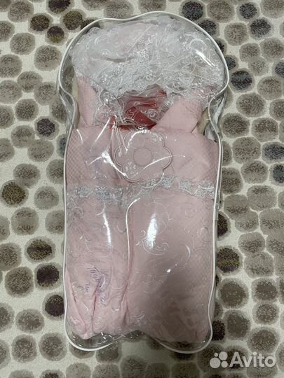 Детский конверт на выписку зимний