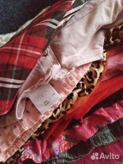 Вещи пакетом на девочку 104-110