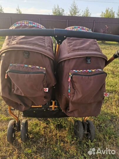 Коляска для двойни