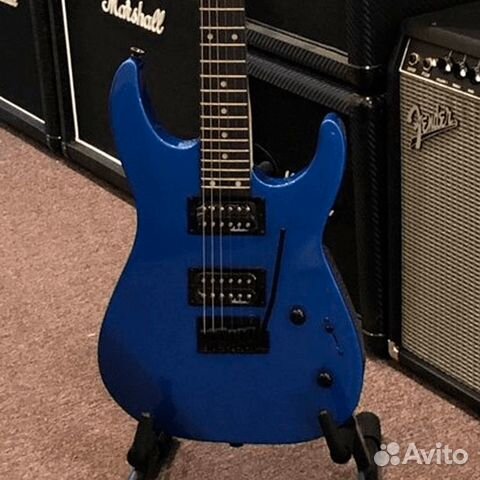 Электрогитара Jackson Dinky JS12 Metallic Blue