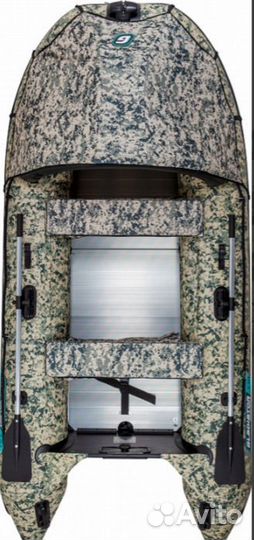 Надувная лодка gladiator C330AL камуфляж