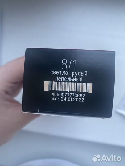 Краска для волос ollin