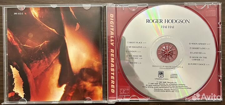 CD Roger Hodgson orig