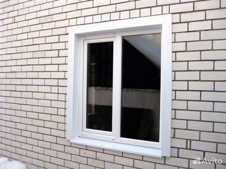 Установка откосов, регулировка окон