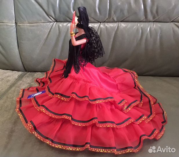 Кукла испанка танцовщица 35 см