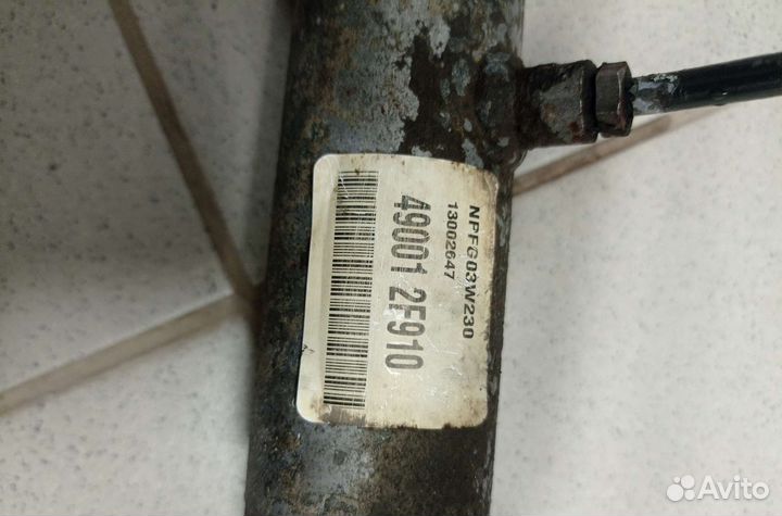 Рулевая рейка nissan primera p11