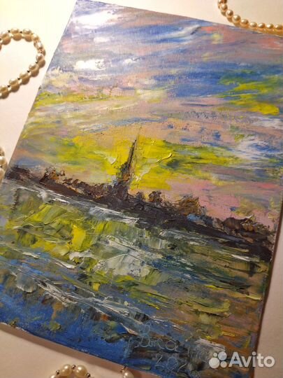 Картина маслом виды санкт-петербург