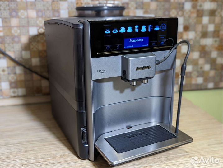 Кофемашина siemens eq6 s100