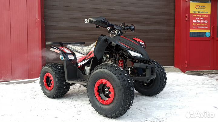Квадроцикл черно-красный promax sport - PRO 180