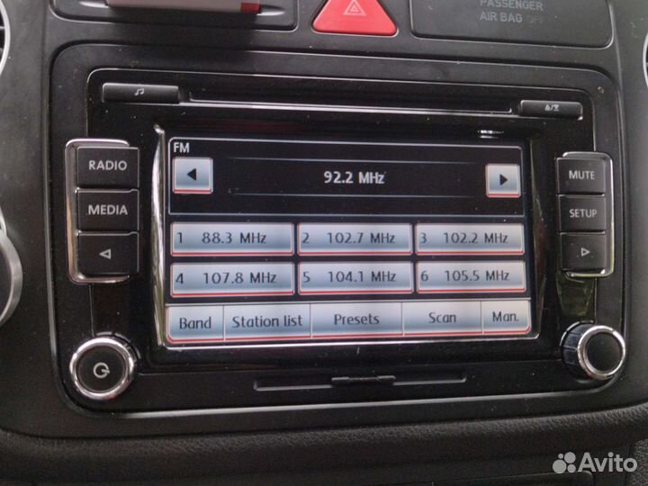 Автомагнитола штатная vag