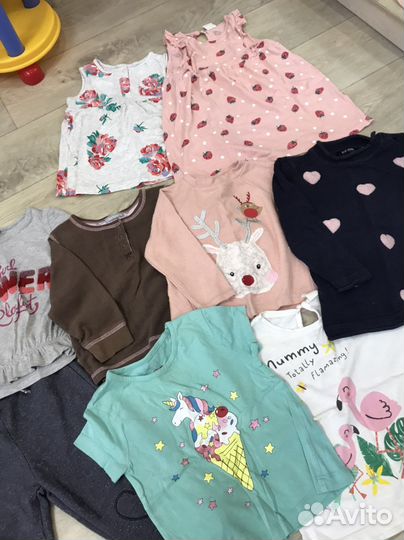Вещи на девочку 80-86