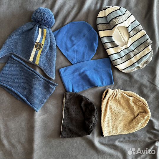 Шапки детские для мальчиков