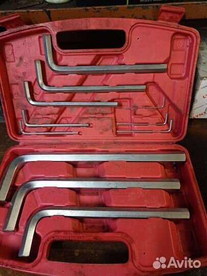 Набор шестигранников 1,5-19 мм