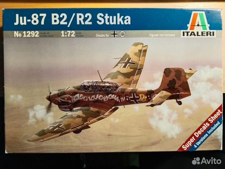 Ju-87,italeri,1/72+Дополнения