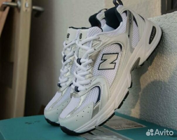 Кроссовки New Balance 530 белые Оригинал