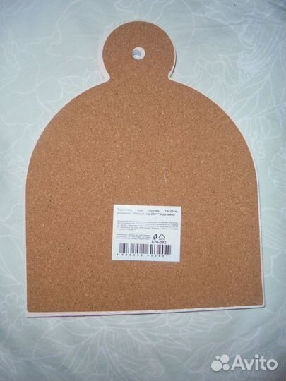 Керамич панно-подставка под горячее пробк прокладк